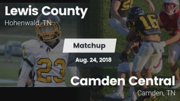 Matchup: Lewis County High vs. Camden Central  2018