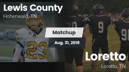 Matchup: Lewis County High vs. Loretto  2018