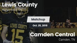 Matchup: Lewis County High vs. Camden Central  2019