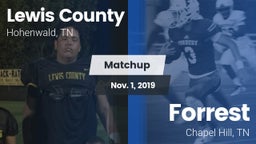 Matchup: Lewis County High vs. Forrest  2019