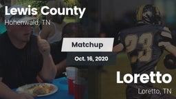 Matchup: Lewis County High vs. Loretto  2020