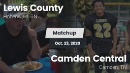 Matchup: Lewis County High vs. Camden Central  2020