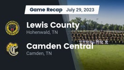 Recap: Lewis County  vs. Camden Central  2023