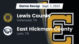 Recap: Lewis County  vs. East Hickman County  2023