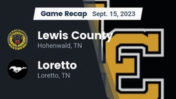 Recap: Lewis County  vs. Loretto  2023