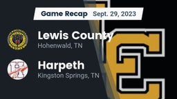 Recap: Lewis County  vs. Harpeth  2023