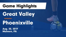 Great Valley  vs Phoenixville  Game Highlights - Aug. 30, 2019
