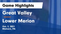 Great Valley  vs Lower Merion  Game Highlights - Oct. 2, 2021