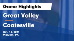 Great Valley  vs Coatesville  Game Highlights - Oct. 14, 2021