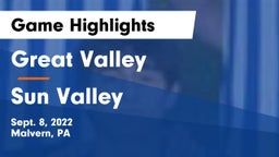 Great Valley  vs Sun Valley  Game Highlights - Sept. 8, 2022