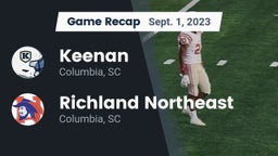 Recap: Keenan  vs. Richland Northeast  2023