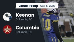 Recap: Keenan  vs. Columbia  2023