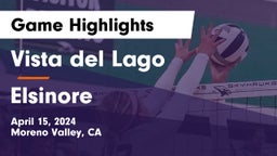 Vista del Lago  vs Elsinore  Game Highlights - April 15, 2024