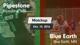 Matchup: Pipestone High vs. Blue Earth  2016