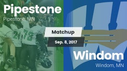 Matchup: Pipestone High vs. Windom  2017