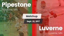 Matchup: Pipestone High vs. Luverne  2017