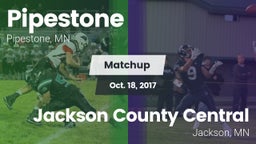Matchup: Pipestone High vs. Jackson County Central  2017