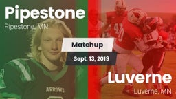 Matchup: Pipestone High vs. Luverne  2019