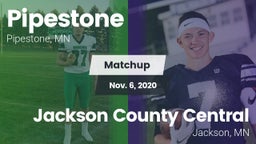 Matchup: Pipestone High vs. Jackson County Central  2020