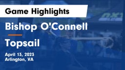 Bishop O'Connell  vs Topsail  Game Highlights - April 13, 2023