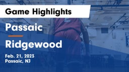 Passaic  vs Ridgewood  Game Highlights - Feb. 21, 2023