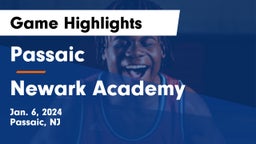 Passaic  vs Newark Academy Game Highlights - Jan. 6, 2024