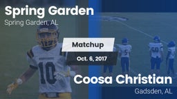 Matchup: Spring Garden High S vs. Coosa Christian  2017