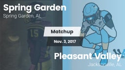 Matchup: Spring Garden High S vs. Pleasant Valley  2017