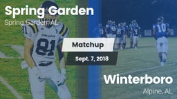 Matchup: Spring Garden High S vs. Winterboro  2018