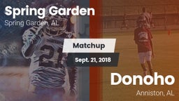 Matchup: Spring Garden High S vs. Donoho  2018