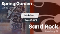 Matchup: Spring Garden High S vs. Sand Rock  2018