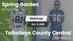 Matchup: Spring Garden High S vs. Talladega County Central  2018