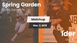 Matchup: Spring Garden High S vs. Ider  2018