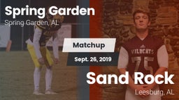 Matchup: Spring Garden High S vs. Sand Rock  2019