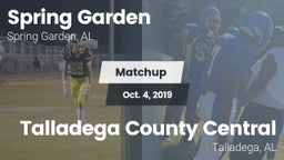 Matchup: Spring Garden High S vs. Talladega County Central  2019