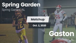 Matchup: Spring Garden High S vs. Gaston  2020