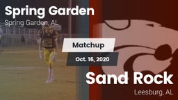 Matchup: Spring Garden High S vs. Sand Rock  2020