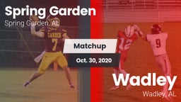 Matchup: Spring Garden High S vs. Wadley  2020