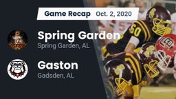 Recap: Spring Garden  vs. Gaston  2020