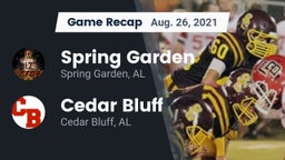 Recap: Spring Garden  vs. Cedar Bluff  2021