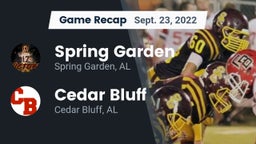 Recap: Spring Garden  vs. Cedar Bluff  2022