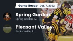Recap: Spring Garden  vs. Pleasant Valley  2022