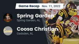 Recap: Spring Garden  vs. Coosa Christian  2022