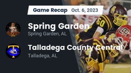 Recap: Spring Garden  vs. Talladega County Central  2023