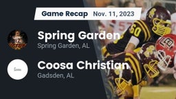 Recap: Spring Garden  vs. Coosa Christian  2023