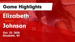 Elizabeth  vs Johnson Game Highlights - Oct. 22, 2020