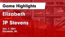 Elizabeth  vs JP Stevens  Game Highlights - Oct. 7, 2021