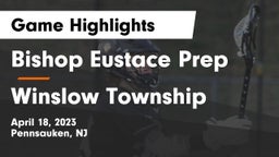 Bishop Eustace Prep  vs Winslow Township  Game Highlights - April 18, 2023