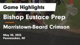 Bishop Eustace Prep  vs Morristown-Beard Crimson Game Highlights - May 30, 2023