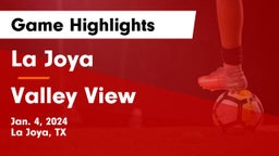 La Joya  vs Valley View  Game Highlights - Jan. 4, 2024